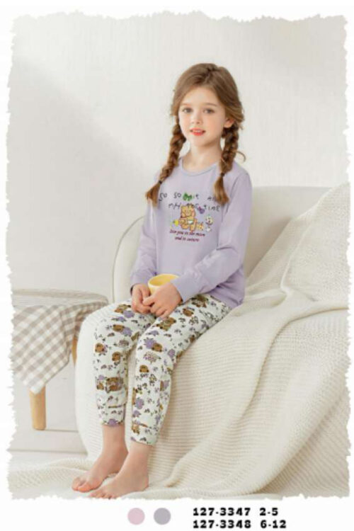 Dreamer Featherlight Girls Pyjamas 2-5 Years